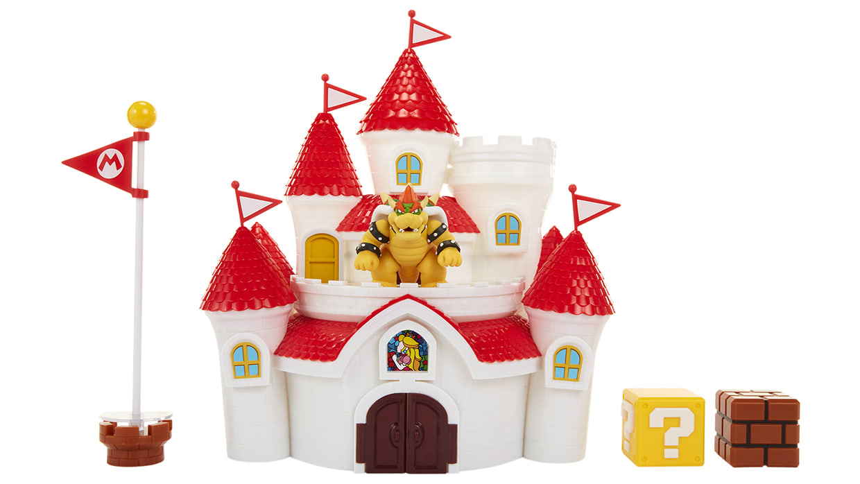 Super mario hotsell castle toy